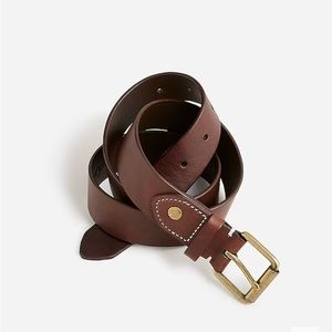 NWT J.Crew Cowhide Leather Belt